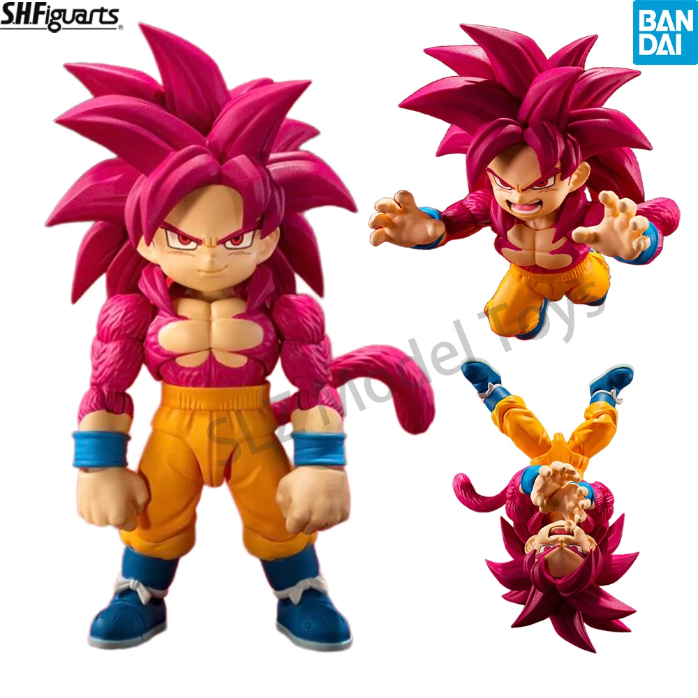 

100% Original Bandai Spirits S.H.Figuarts Dragon Ball Daima Son Goku SSJ4 Anime Figure Action Figure Model Decoration Collection