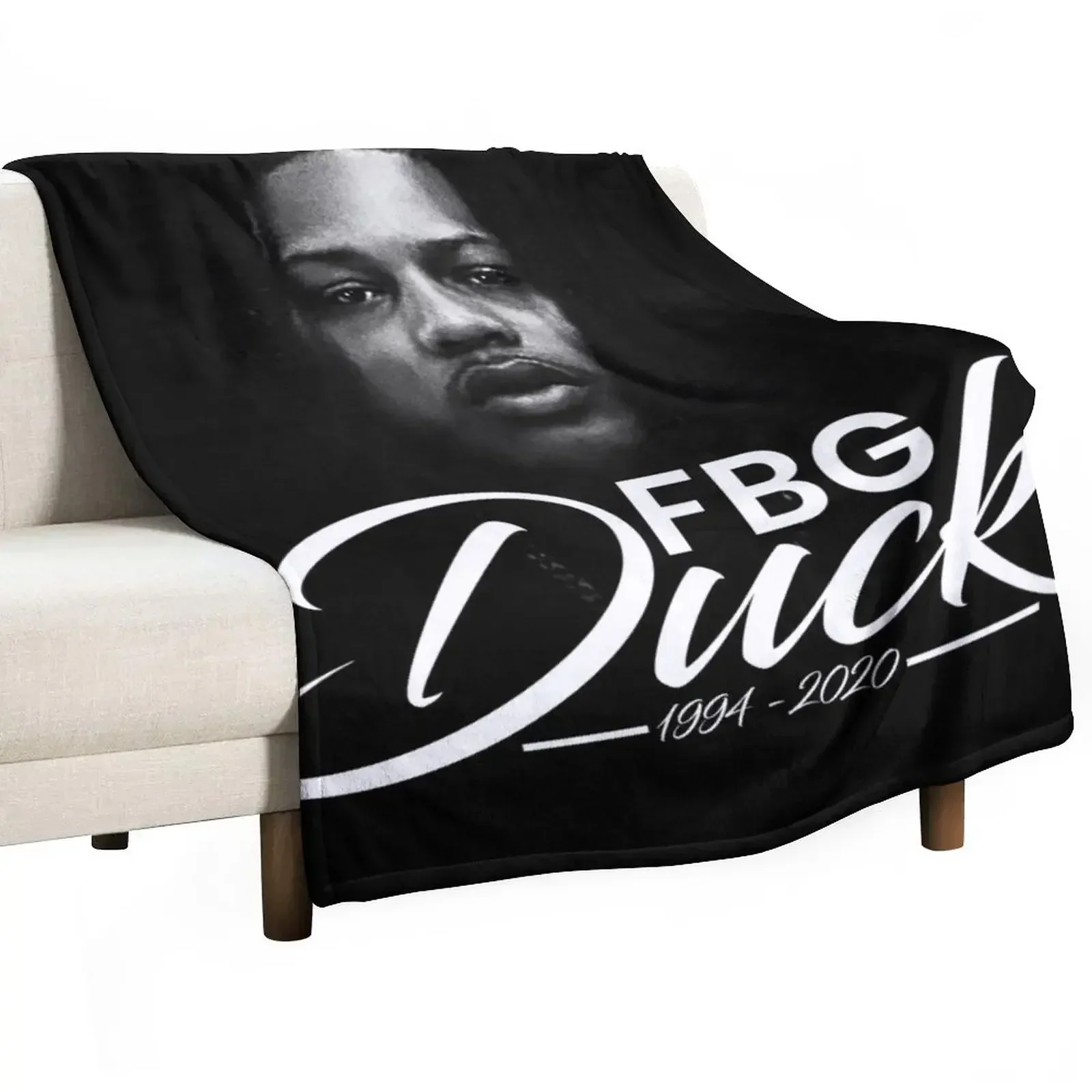 

RIP FBG Duck Throw Blanket Hairy Flannels Single Blankets