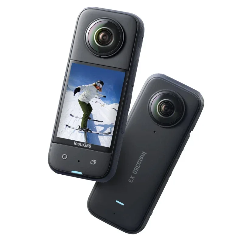 

Original Insta360 X3 Action Camera Sports Waterproof Camera With 2.29 Inch Touch Screen Mini 360 Action Camera Waterproof