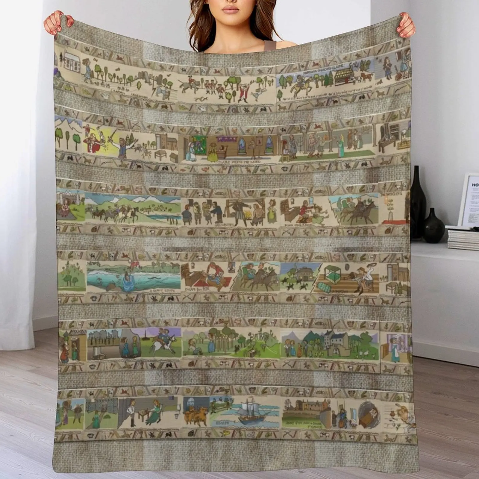 

The whole Gabeaux Tapestry Throw Blanket For Baby Sofa Quilt Fashion Sofas Tourist Blankets