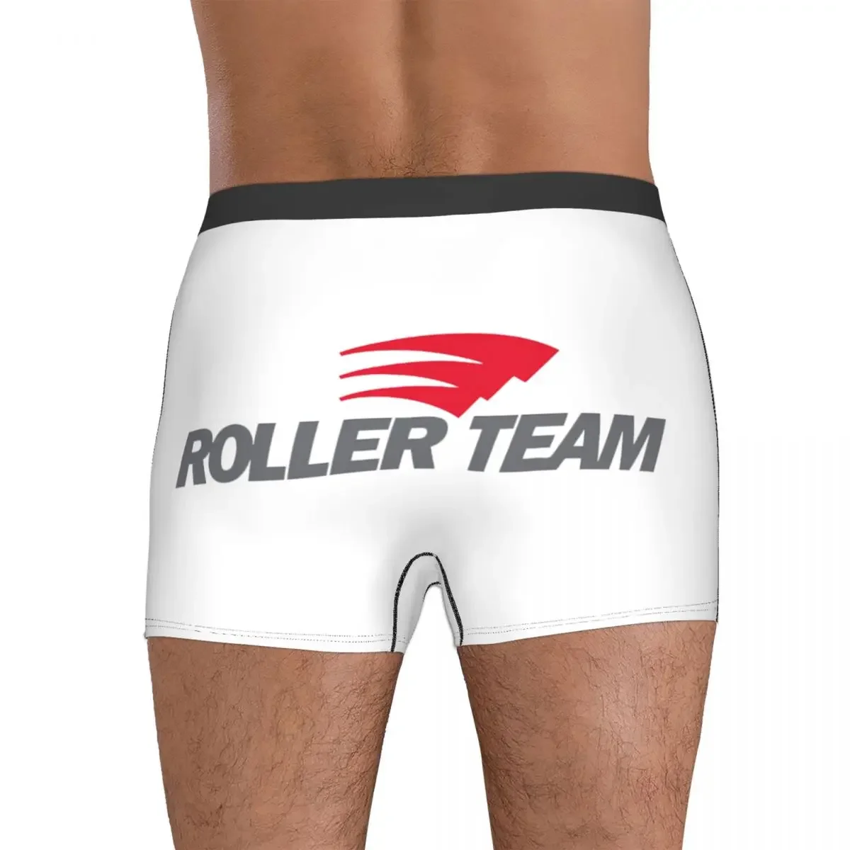 Boxer Underpants Shorts ROLLER TEAM Caravan Panties Men's Ventilate Underwear for Homme Man Boyfriend Gifts