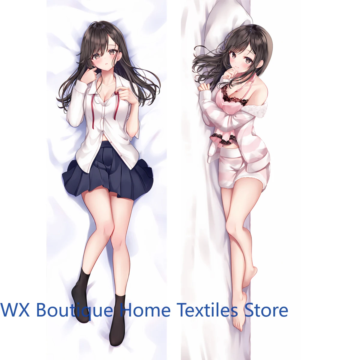 

Anim Girl Yuga Dakimakura Pillowcase Custom Full Body Pillow Cover