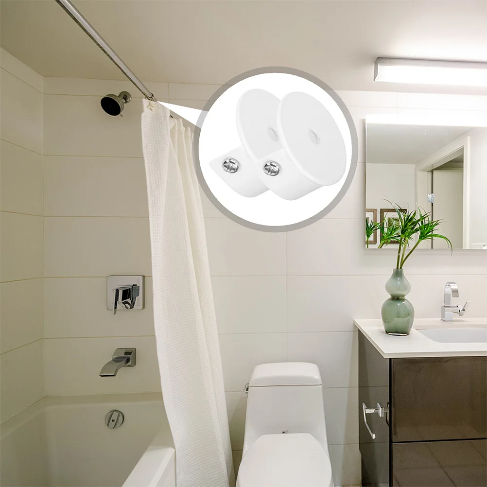 

4pcs Curtain Rod Brackets Stainless Steel 28Mm Sockets For Shower Window Drapery Closet Pole Support Metal Rod Holders