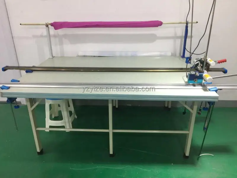 Industrial cloth cutting machine textile fabric end cutter machine Electric Round Knife Cloth End edge Cutter Apparel