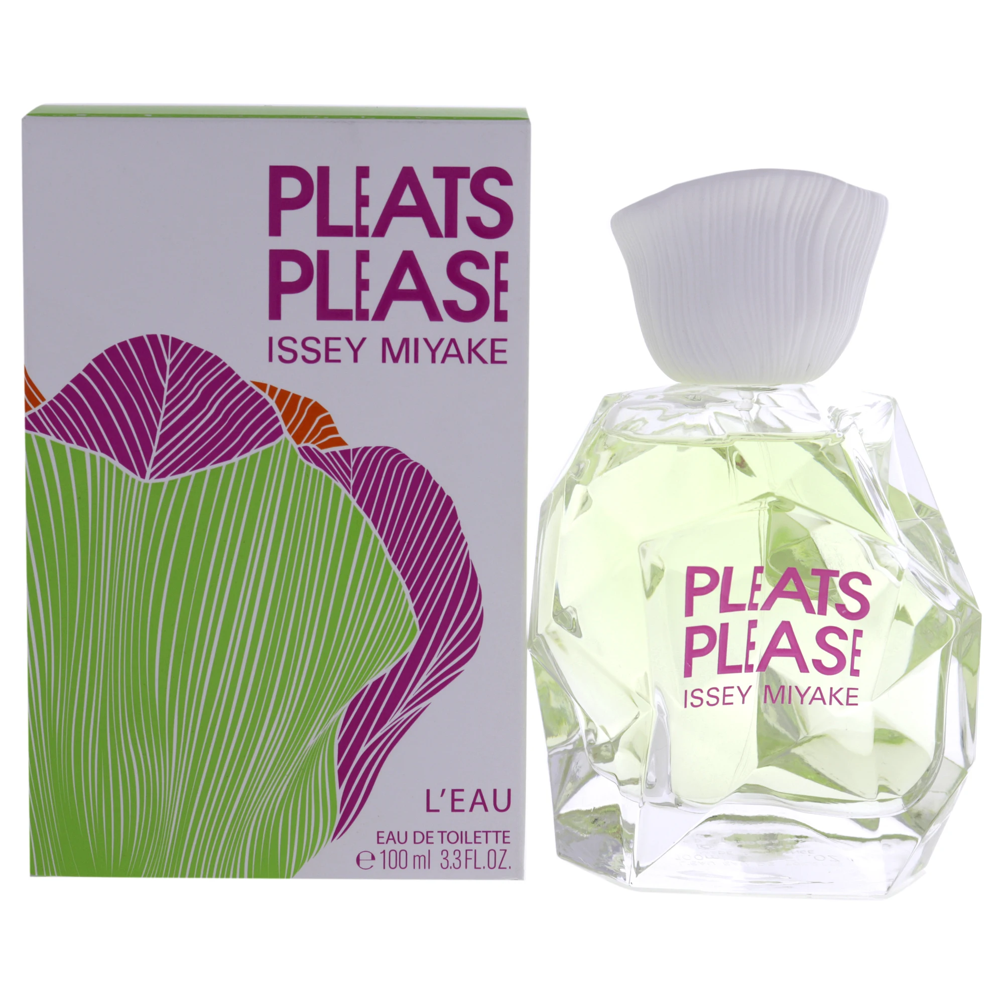 Pieghe Please Leau di Issey Miyake per donna - Spray EDT da 3,3 once