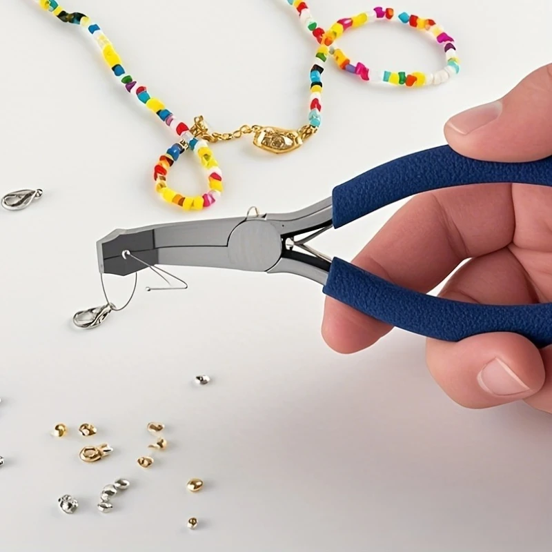 

1pc Jewelry Crimp Plier Curved pliers,Bent Nose Plier For Jewelry Repair DIY Craft Beading Crimp Jewelry Making Repair Tool