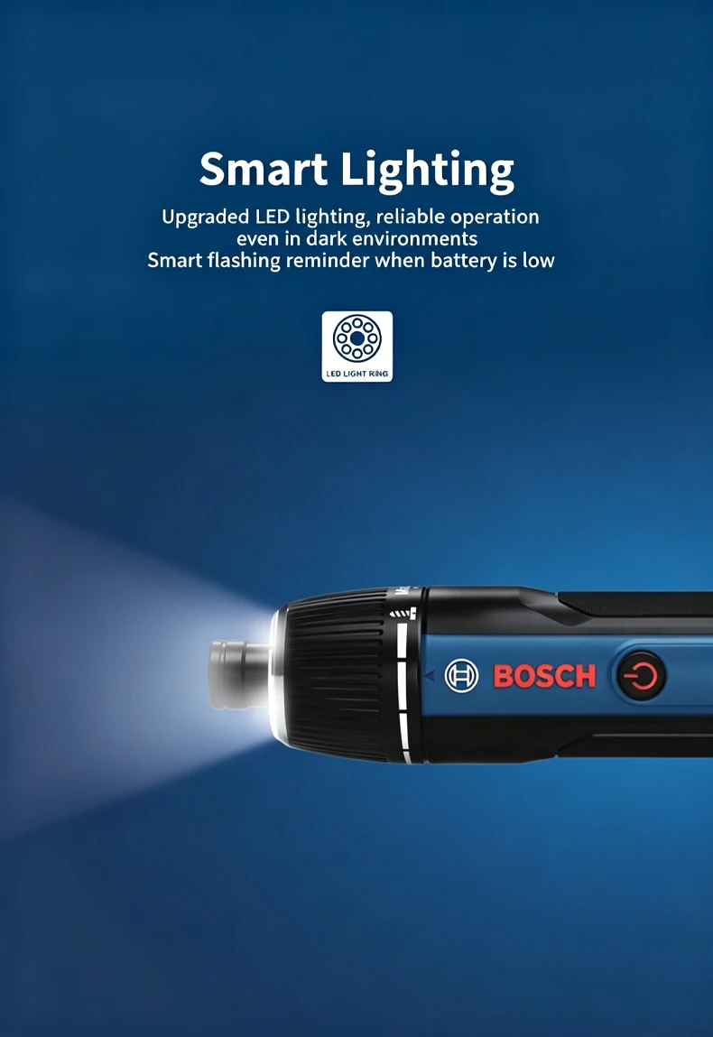BOSCH GO 3/4 Cordless Screwdriver 3.6/4V Lithiumion Battery Rechargeable Cordless Drill with Box Bosch GO3 Professional Tool Set