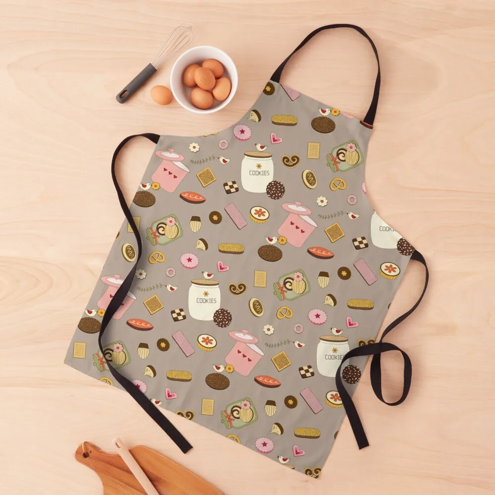 

Cookie Party Apron Children'S Woman Work Chef Uniform Apron
