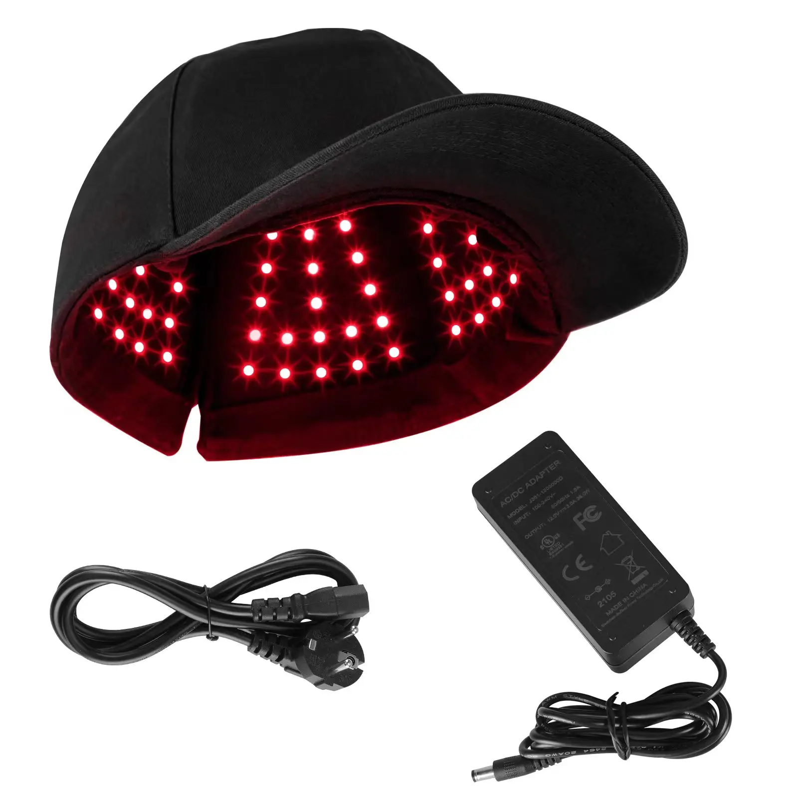 Sunsred  red light therapy Helmet Hair Grow cap 660nm 850nm 940nm infrared red light therapy hat hair regrowth