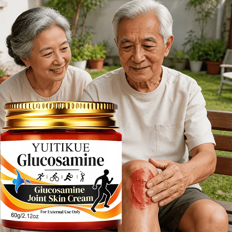 60g Glucosamine Joint Cream External Muscle Joint Care Cream Sports Relief Massage Ointment for Knee Shoulder Elbow Body Care