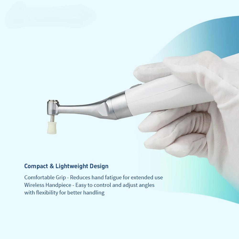 

ELIJAH Dental Polishing Motor 500-2000r/min Light Grinder 360° Rotatable 1:1 Contra-Angle/Straight Handpiece Dental Treatment