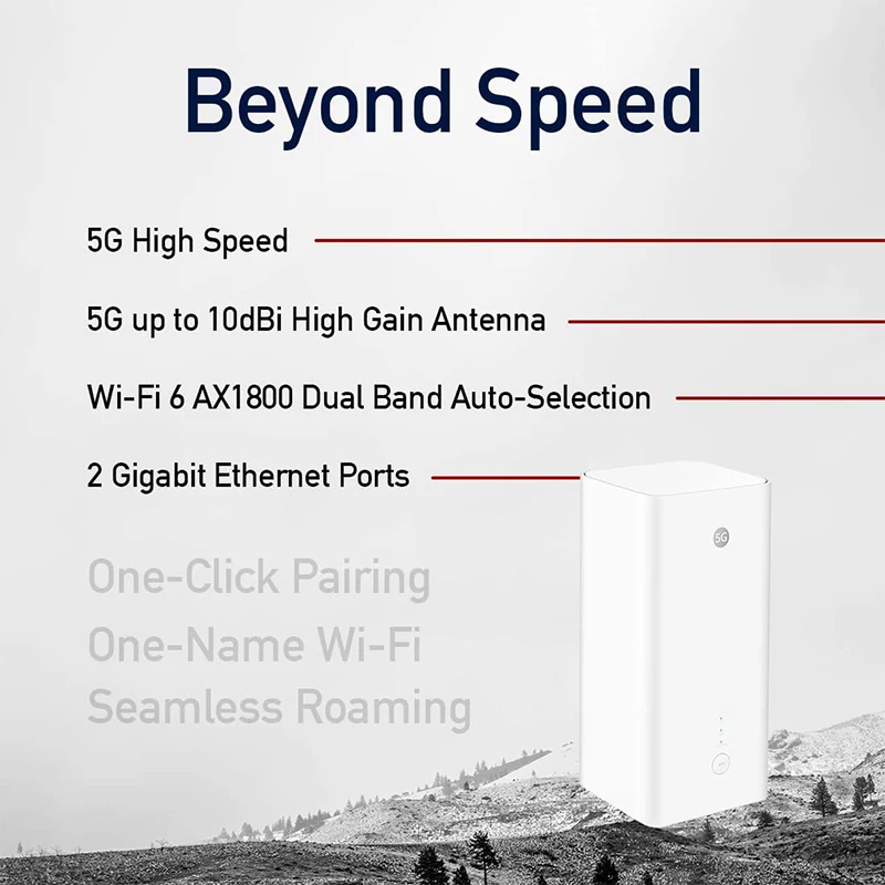 Huawei-H138-380 واي فاي مكرر ، 5G CPE راوتر ، ثنائي النطاق ، واي فاي 6 موسع ، إشارة معززة مع فتحة بطاقة Sim ، مقفلة ، الأصلي