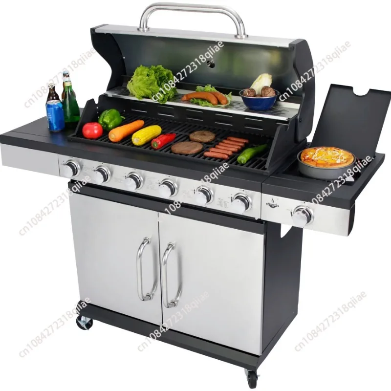 Stainless steel gas grill liquefied gas grill