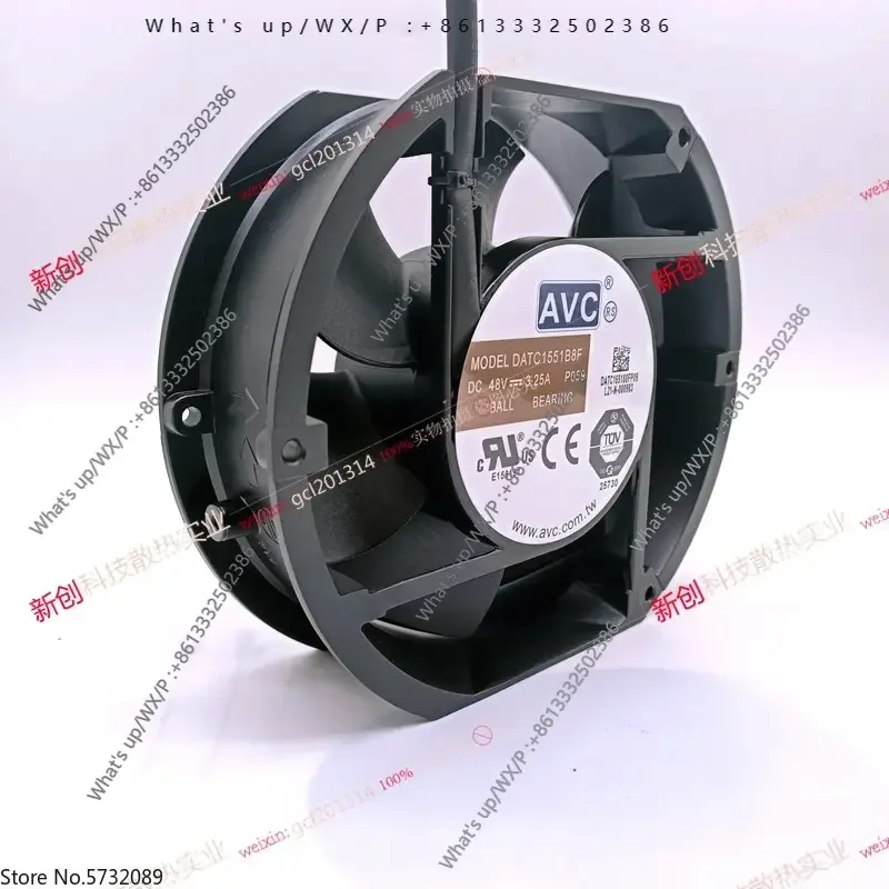 DATC1551B8F DC48V 3.25A Original Genuine 172 * 150 * 51 High Air Volume Imported Fan