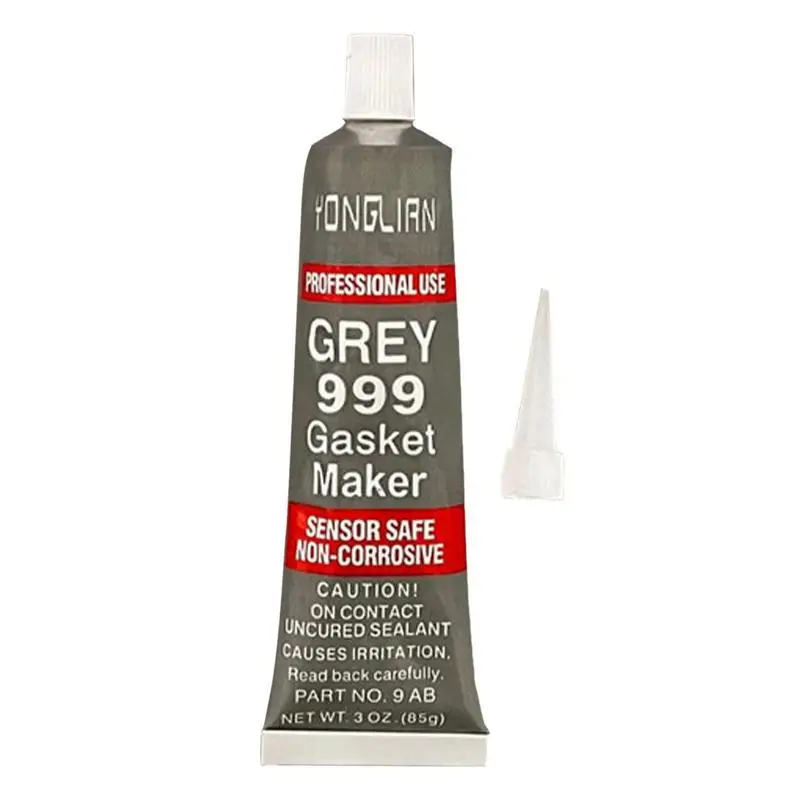 

85g Adhesive Grey High Temp Engine Gasket Strong Adhesive Glue Equipment Repair Paste High Temp Effective Engine Repair Glues