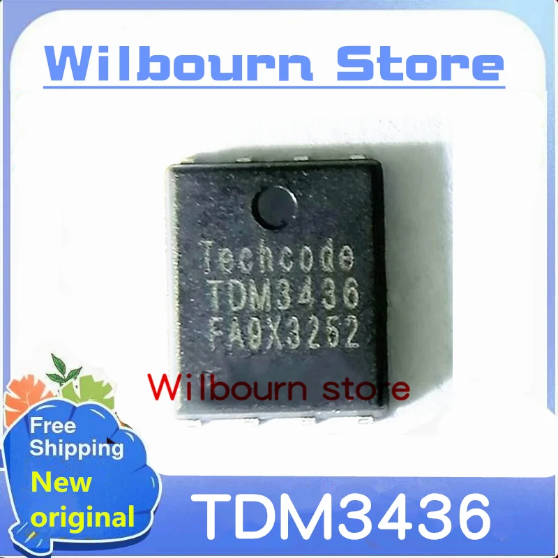 10PCS~100PCS/LOT TDM3436 DFN56 DFN5X6 New original stock