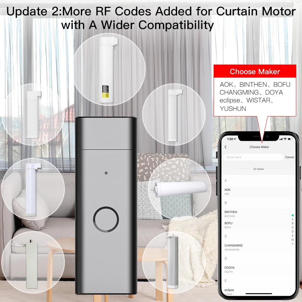 Wifi ir rf controle remoto universal ir sem fio usb infravermelho para tv dvd fã tuya vida inteligente alexa google automação residencial moes