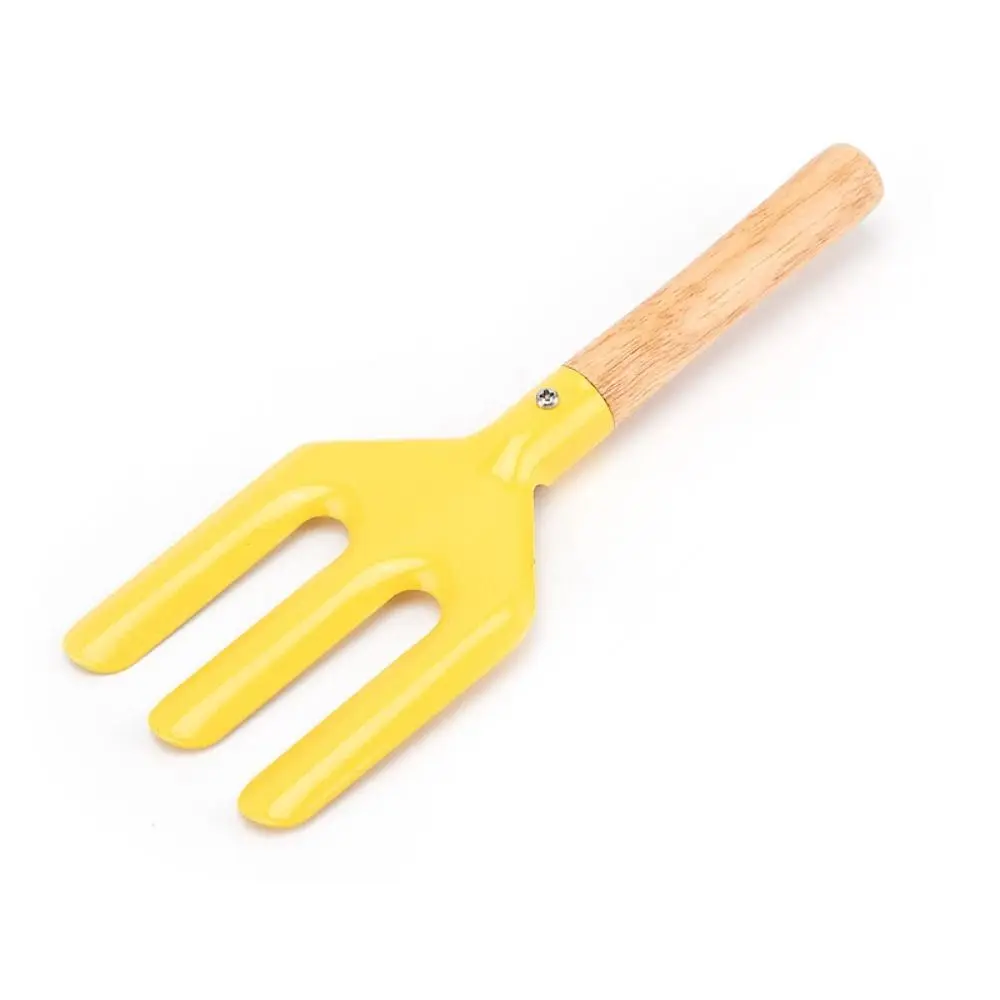 Candy Color With Wooden Handle Barrel Fork Spade Scoop Rake  Garden Tool Gardening Tool Trowel