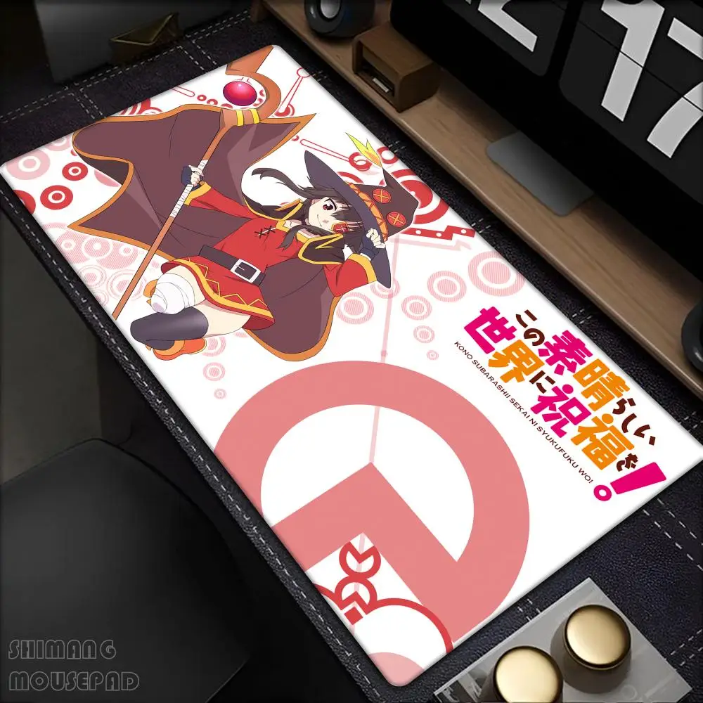 

anime funny M-MEGUMIN KonoSuba Mouse Pad Mousepad Large Gaming LockEdge Thickened PC Table Desk Mat