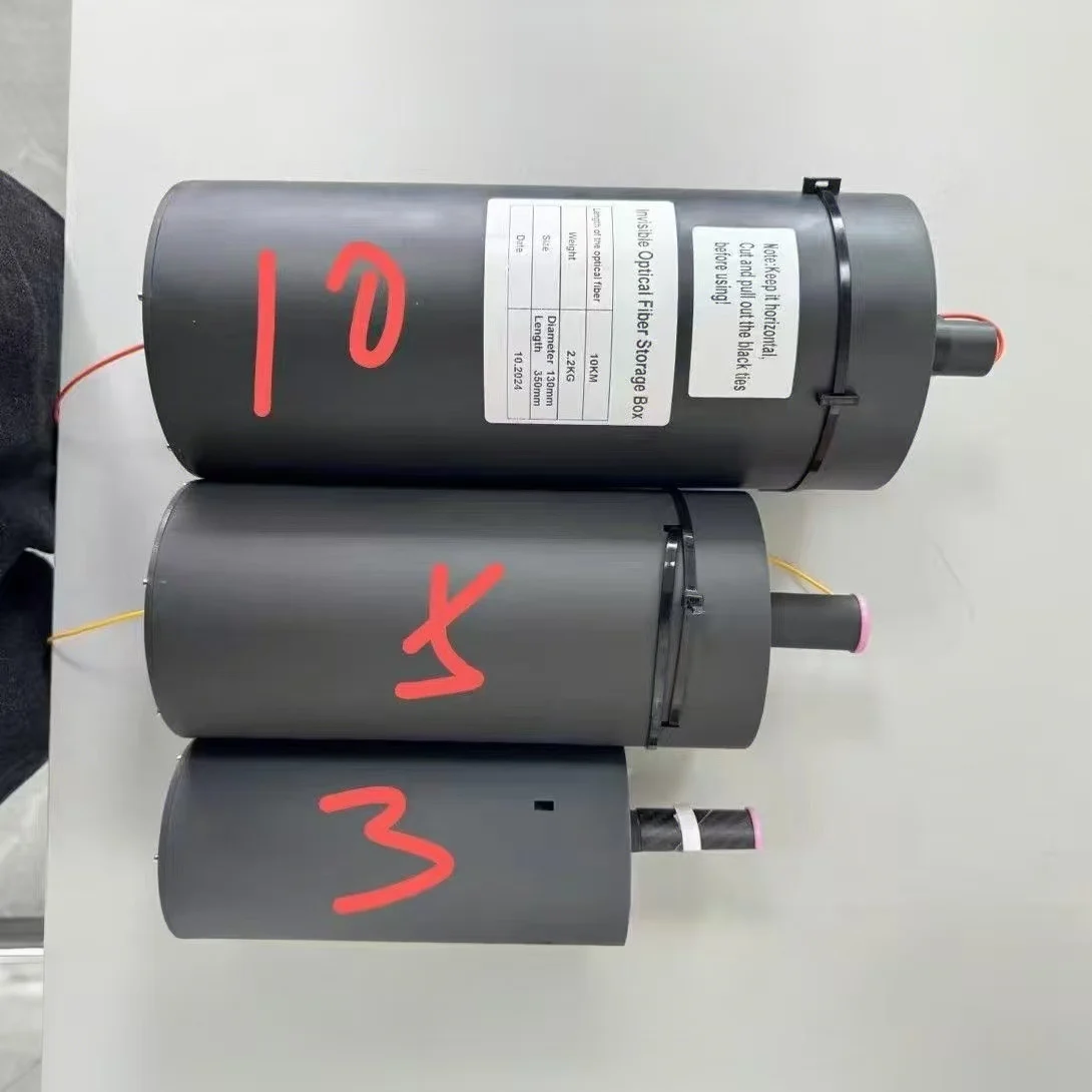 

Optic Fiber Drone Video Data Module Relay Extender Module FPV 2km 3km/5km/10km/15km/19km Set 0.3mm Fider Cable for RC FPV Drone