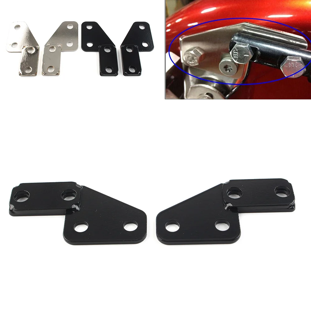 Chrome/Black Motorcycle Metal License Plate Bar Eliminator For   1997-2008 FLT FLHT