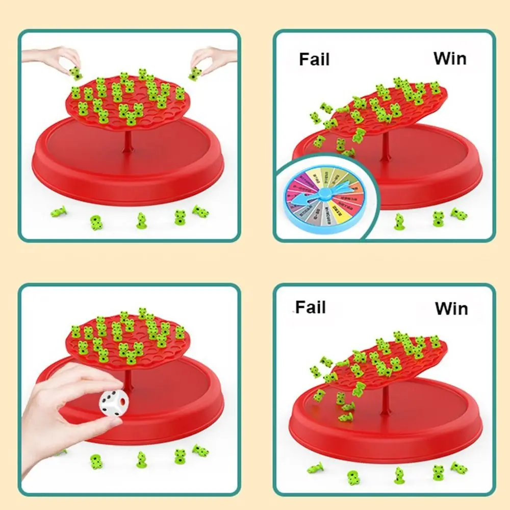 親子楽しいカエルバランスツリー教育ギフト子供モンテッソーリ数学おもちゃインタラクション卓上ゲームおもちゃ子供のため
