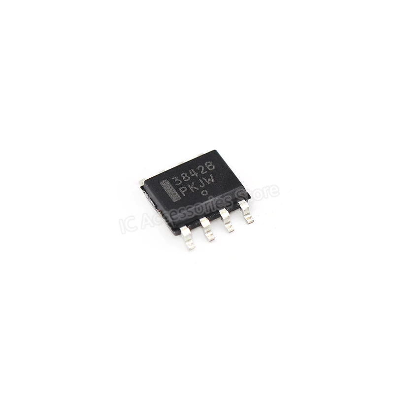 10pcs UC3842BD1R2G New Original Current Controlled Pulse Width Modulator Chip SOP-8 UC3842B