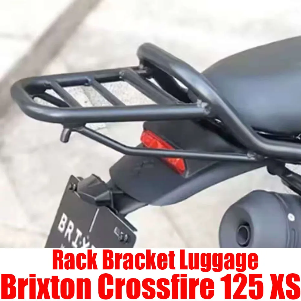 For Brixton Crossfire 125 XS 125XS Rear Seat Rack Bracket Luggage Carrier Cargo Shelf Support