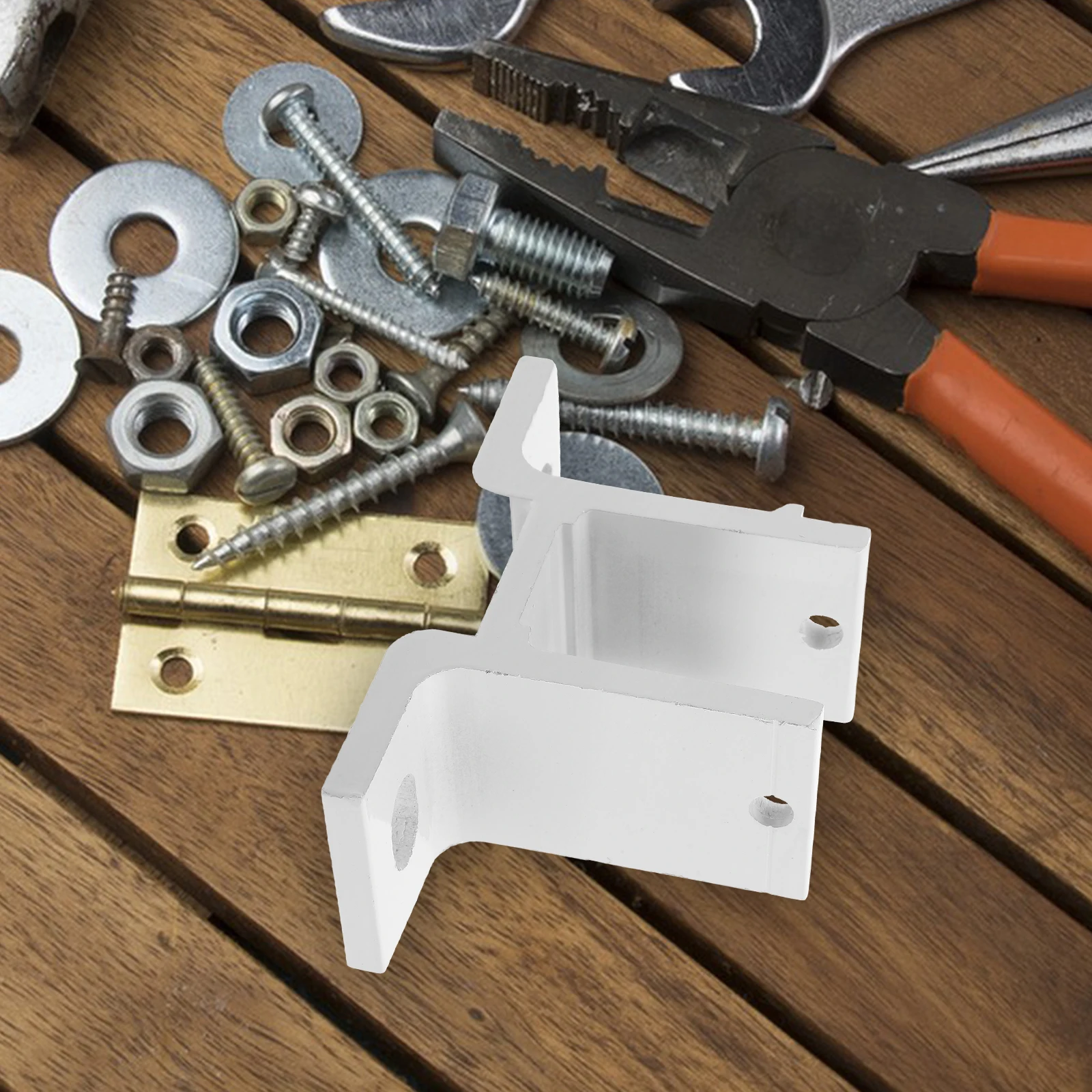 

Awning Accessories Parts Accessory Activity Car Wall Bracket for Retractable Awnings White Hardware Alloy