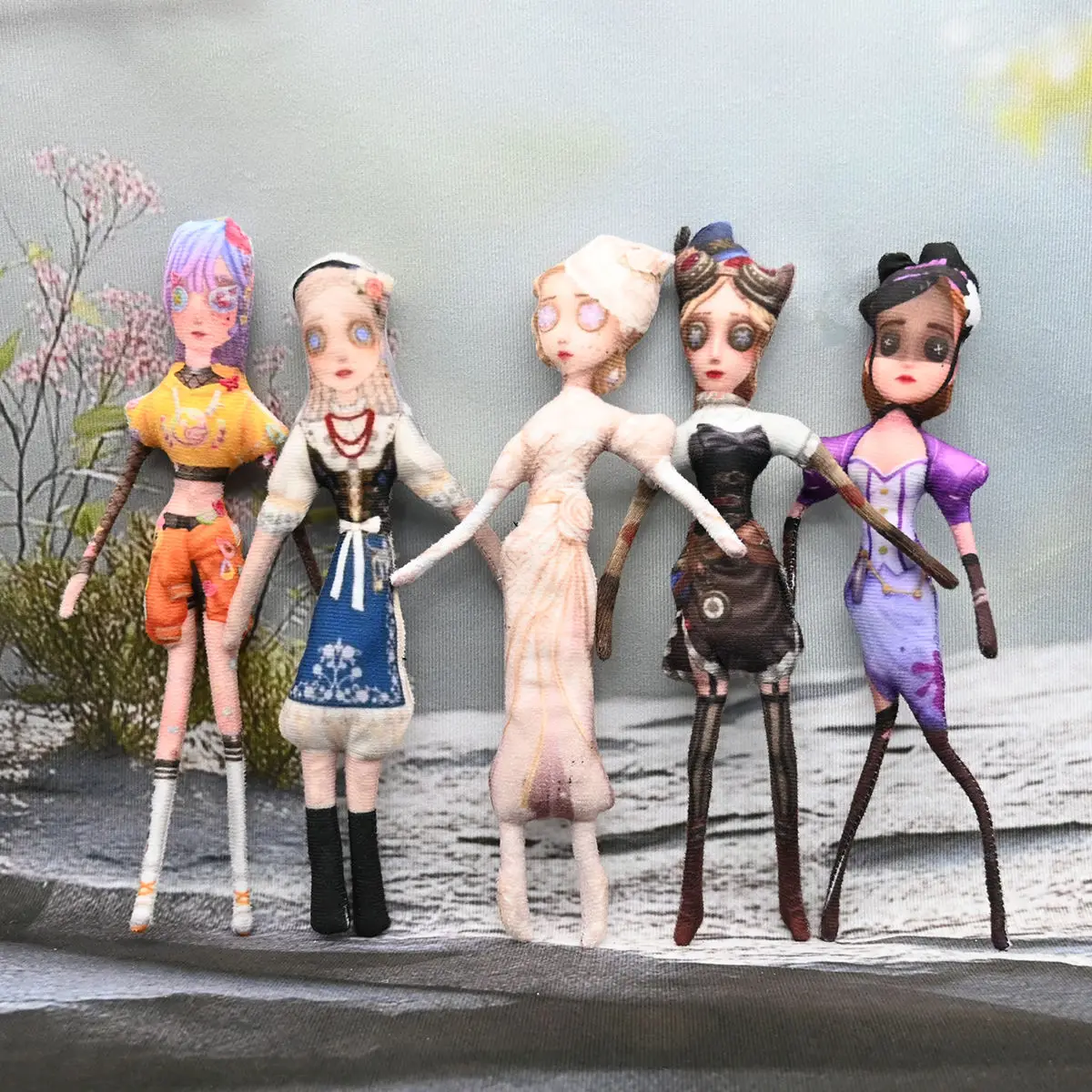 香水師ベラ・ネアゲームアイデンティティ V P-ぬいぐるみ 11 インチ人形コスプレボディワイヤースケルトンアクションぬいぐるみアクセサリー飾り