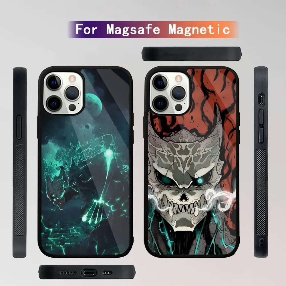 

Anime Kaiju No 8 Cool Phone Case For iPhone 16,15,14,13,12,11,Plus,Pro,Max Mini Magsafe Magnetic Wireless Charging