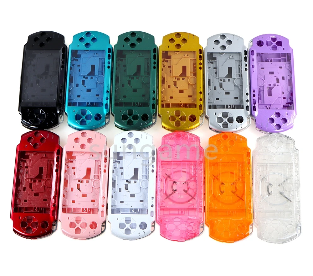 1set For PSP3000 PSP 3000 Game Console Shell Replacement Full Housing Cover Case with Button Kit