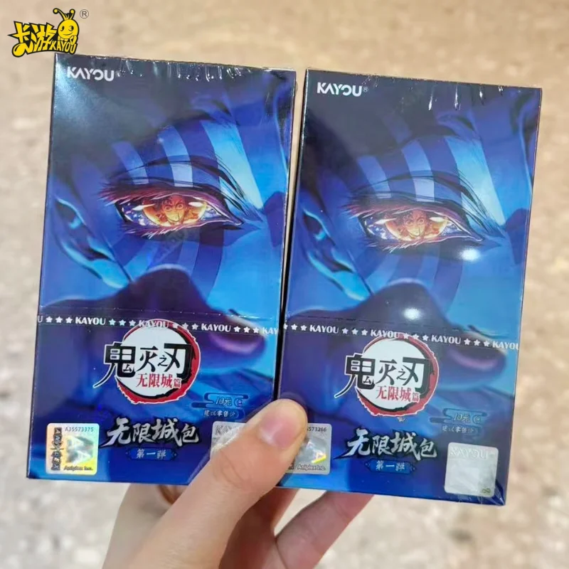 KAYOU Genuine Demon Slayer Cards Infinity Castle Chapter Infinity Castle Pack Kochou Shinobu Anime Character Collection Card