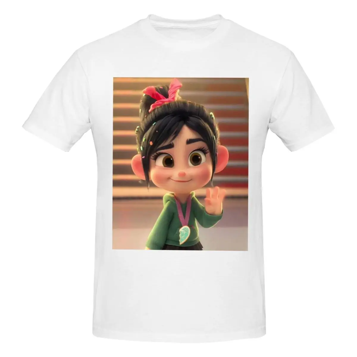 Wreck-It Ralph (7) T-Shirt for Men Cotton Oversized T Shirts Men's Short Sleeve Round Neck Summer Clothes Tops S-6XL