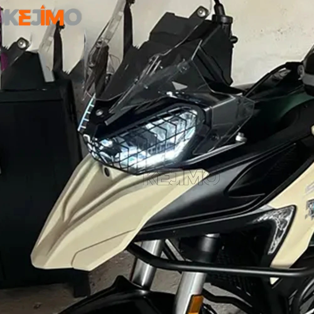

Headlight Head Light Guard Protector Cover Protection Grill FOR QJMOTO SRT750 SRT750X SRT 750X 800 SRT800 SRT600 750SRT 800SRT