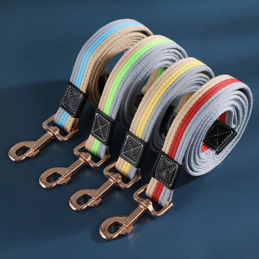 Correa de entrenamiento para perros grandes, resistente y duradera, de nailon. Cuerda de tracción para pasear y entrenar a cachorros y perros pequeños, medianos y grandes._voghion.com