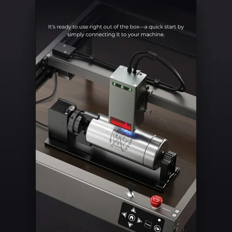 مجموعة دوارة برو 3 في 1 الفك الأسطوانة الدوارة متعددة الوظائف الليزر حفارة مرفق استخدام للأشياء الأسطوانية النقش رائجة البيع
