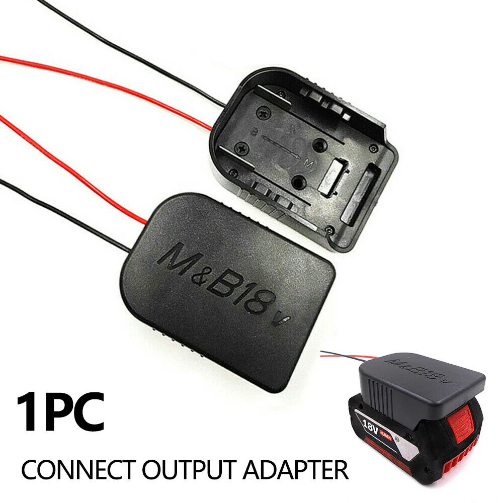 

1 шт. 18В Li-Ion адаптер-кабель для подключения инструментов Makita Bosch, провод 1332 14AWG, выходное устройство для самостоятельной подключения