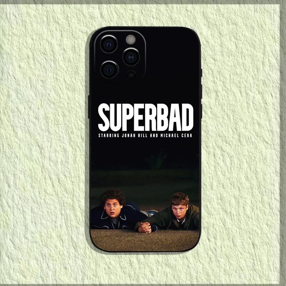 Mclovin Movie Superbad Phone Case For iPhone 16,15,14,13,12,11,Pro,X,XS,Max,XR,Plus,Mini Soft Black Cover