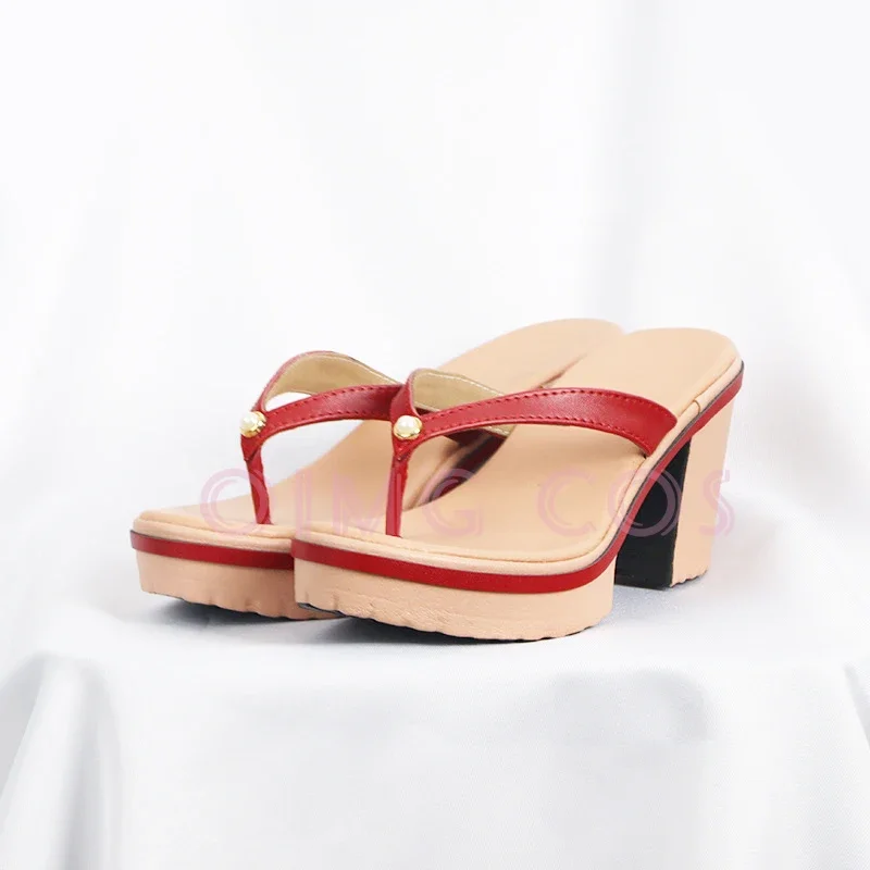 Genshin Impact Raiden Shogun Cosplay Schoenen Anime Chinese Stijl voor Halloween Vrouwen Game Beelzebul Rollenspel rekwisieten