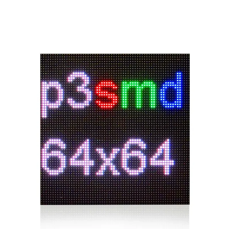 64x64 Indoor RGB HD P3 Led Module Video Wall High Quality 1/32 Scan Sign Board Wholesale