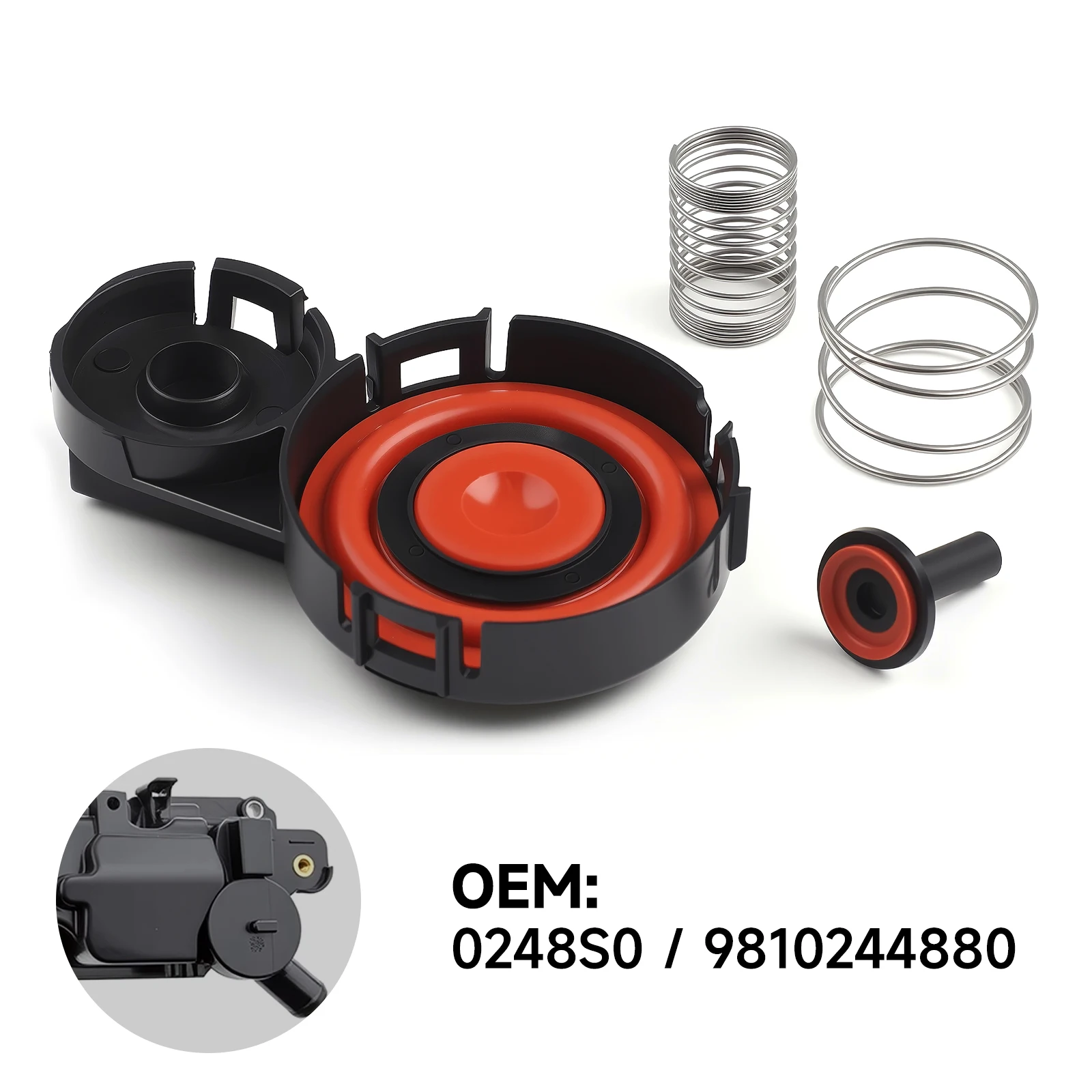 

For PEUGEOT 208 308 3008 508 5008 Citroen C4 DS3 DS5 B78 M3 M4 JUMPY III PCV Valve Cover Repair Valve Cap With Membrane 1685815