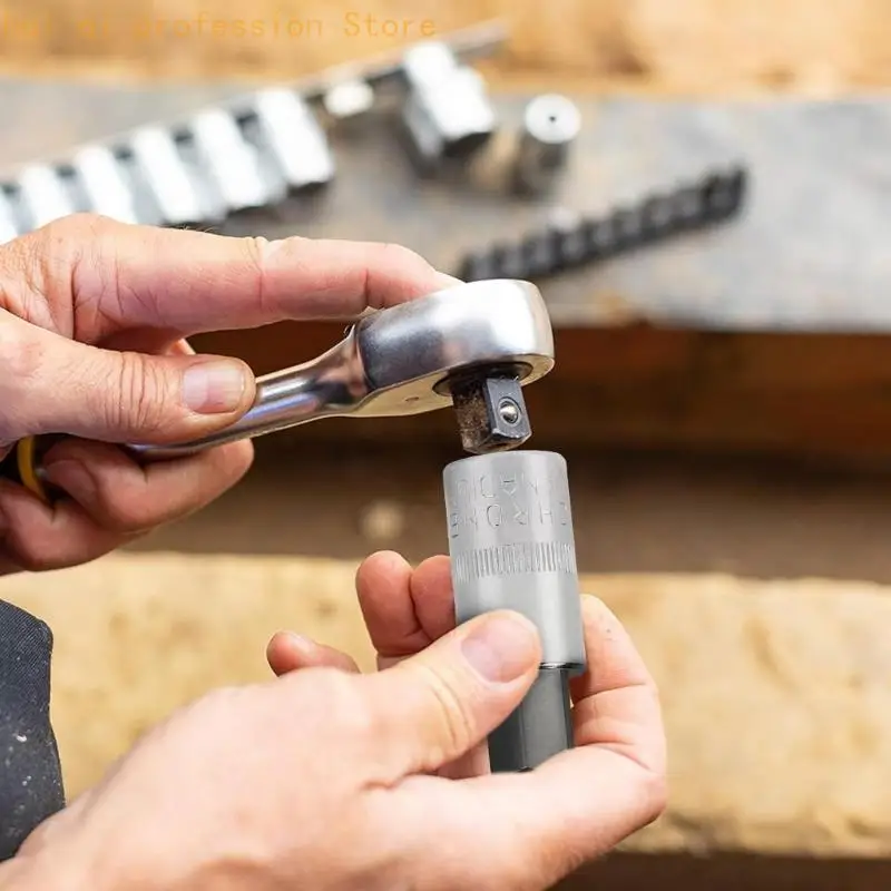 1/2 Drive Bit-Werkzeugsatz, 12-teiliges Set mit blauem Koffer, perfekt für Reparaturarbeiten H8WE – Detail 7
