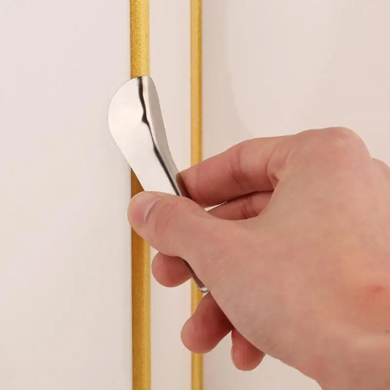 

Caulk Finishing Tool Stainless Steel Tile Grout Applying Tool User-Friendly Caulk Tool Wear-Resistant Grout Tools For Home