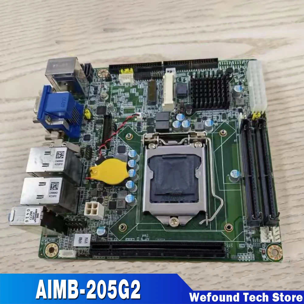 

Original For Advantech AIMB-205G2-00A1E Embedded Mini-ITX Motherboard H110 Industrial Computer AIMB-205 AIMB-205G2