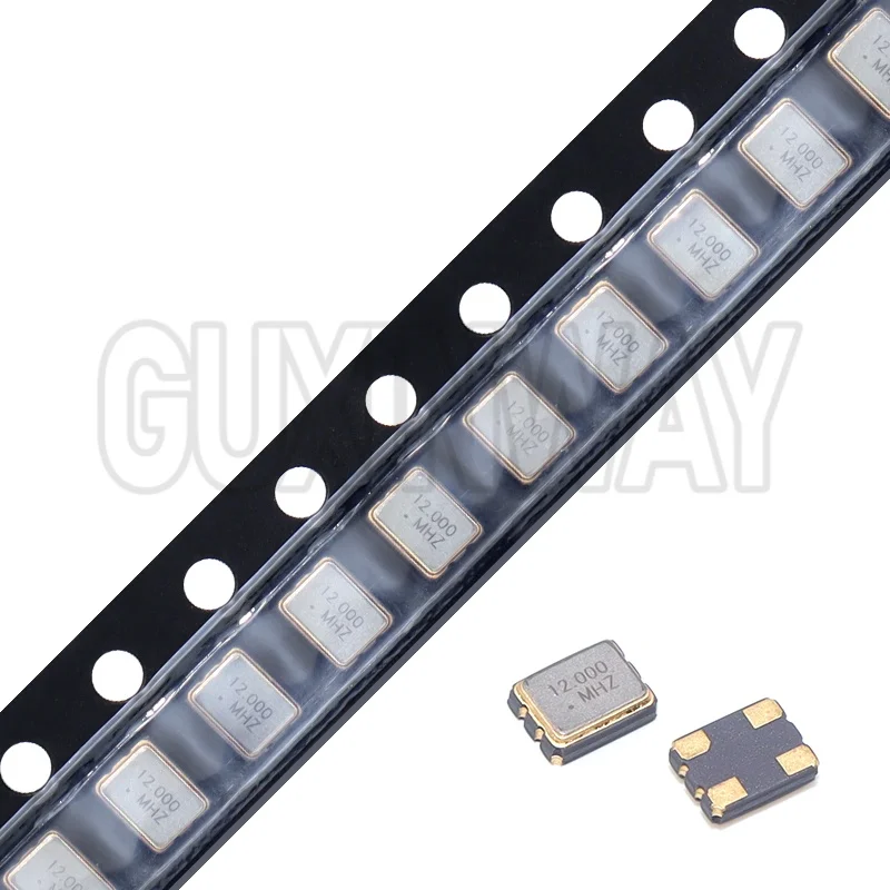 10 قطعة SMD 3225 SMD مذبذب كريستال كوارتز سلبي 8Mhz 10Mhz 12Mhz 16Mhz 20Mhz 24Mhz 26Mhz 30Mhz 32Mhz 40Mhz 48Mhz 8.000Mhz