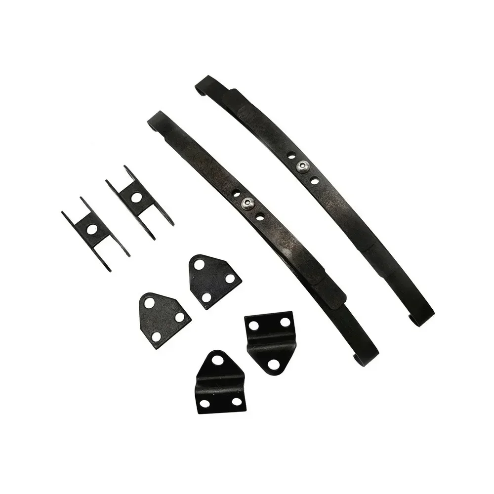 1 Set Stahlblattfeder-Aufhängungssatz für 1/10 RC Crawler Auto Upgrade-Teile