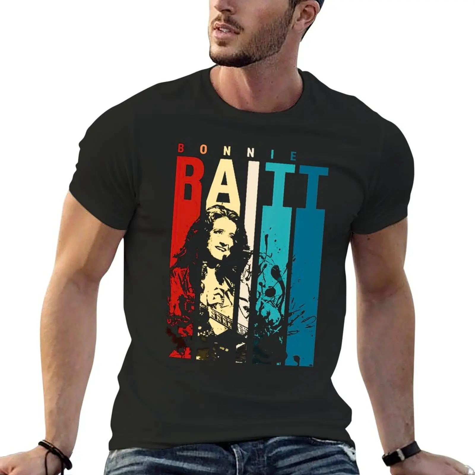 

Bonnie Raitt T-shirt quick drying for a boy blanks heavyweights mens clothing