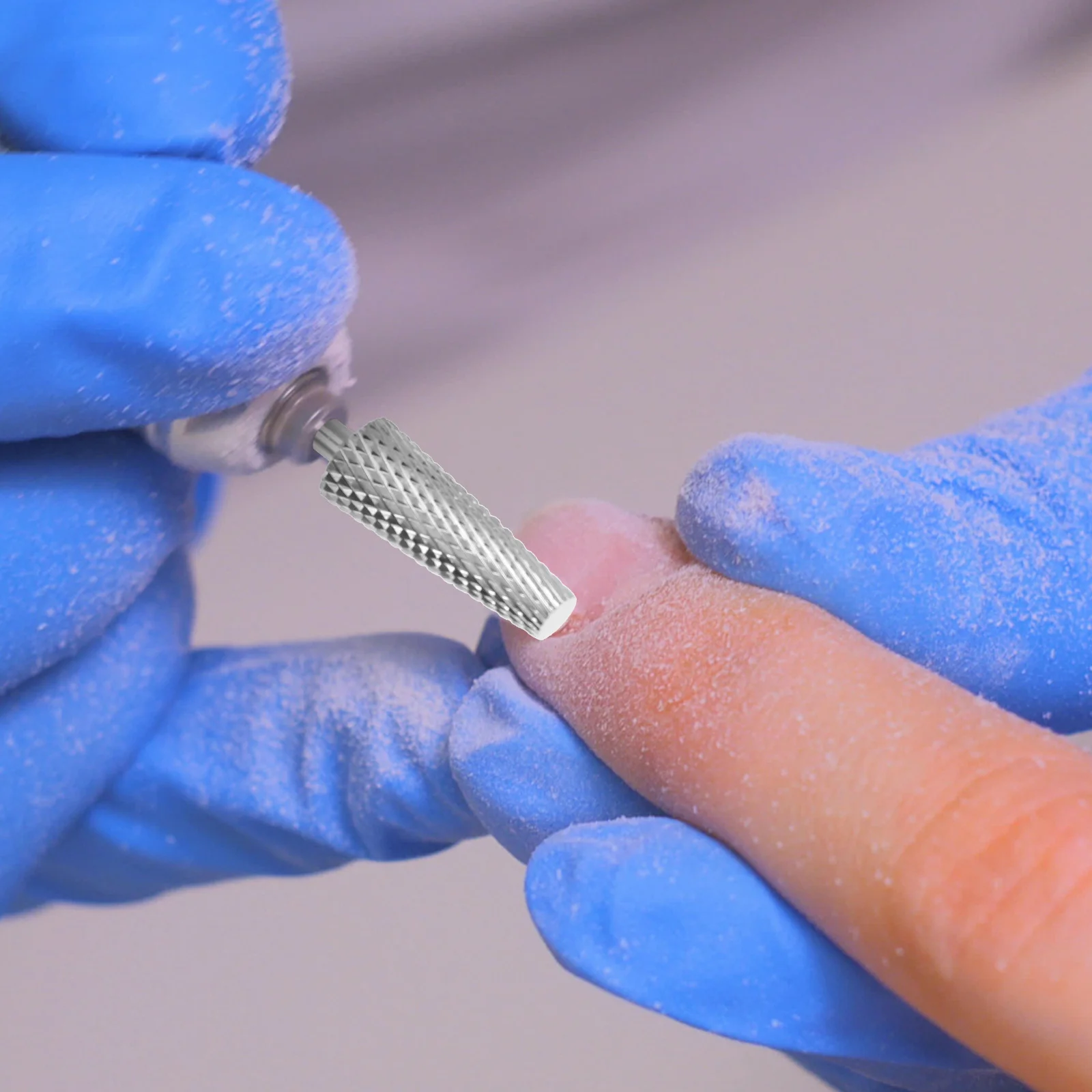 

Polishing Head for Nail Drill Sturdy Manicure Grinding Head Fine Nail Polish Bit Reshape Nails with No Dust Pollution