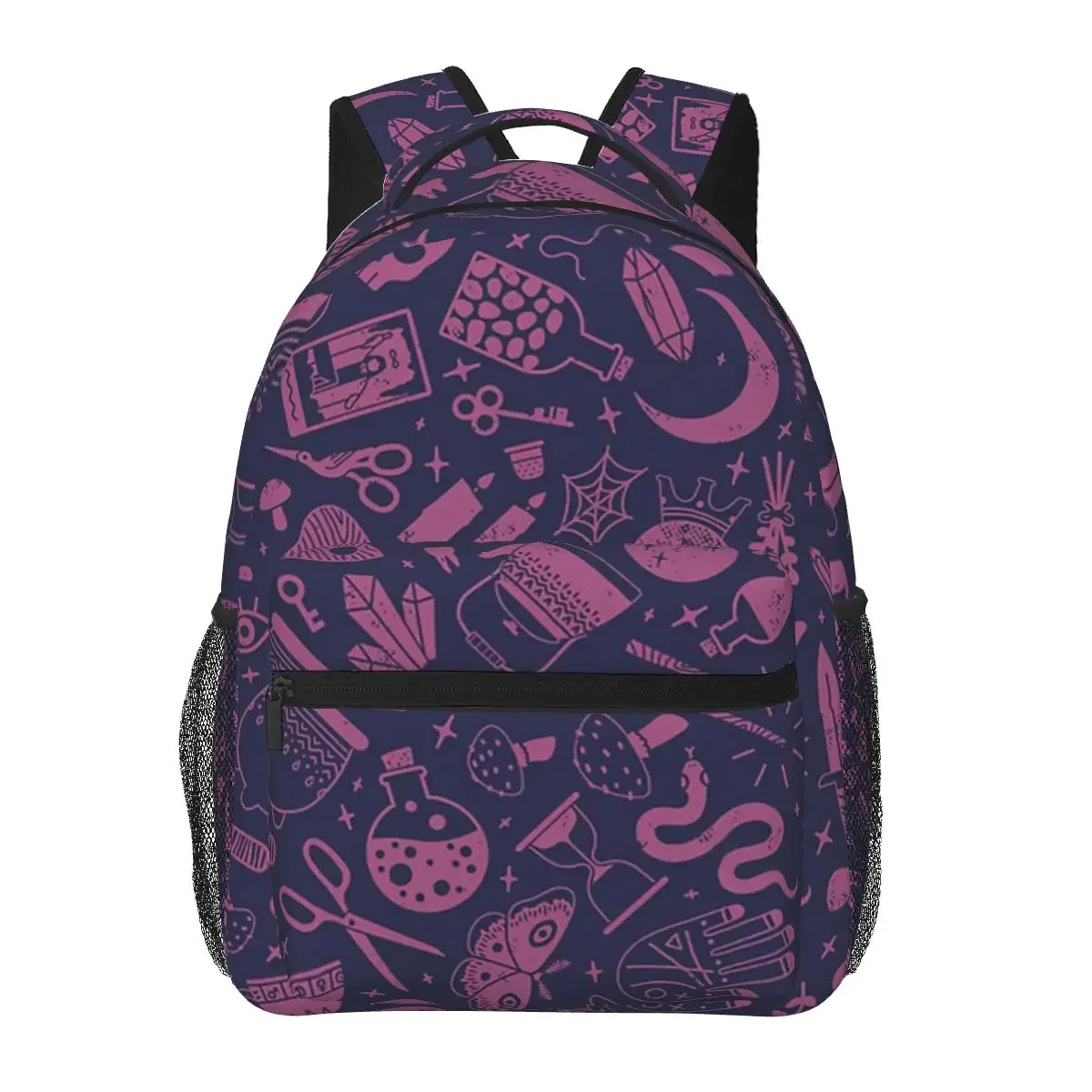 

Curiosities Bone Skull Backpacks Boys Girls Bookbag Students School Bags Cartoon Travel Rucksack Shoulder Bag Large Capacity